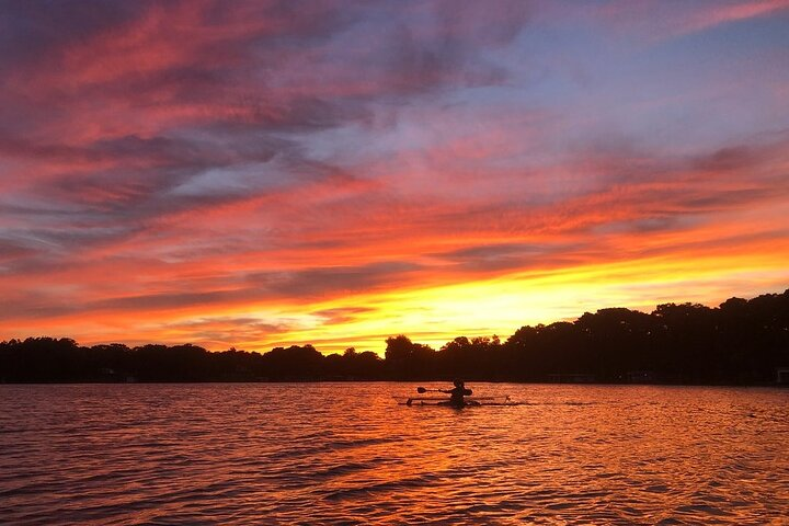 Clear Kayak Sunset Tour through The Winter Park Chain of Lakes - Photo 1 of 14
